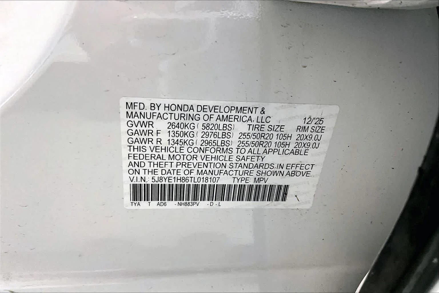 Used 2026 Platinum White Pearl Acura SH-AWD with Advance Package image 50