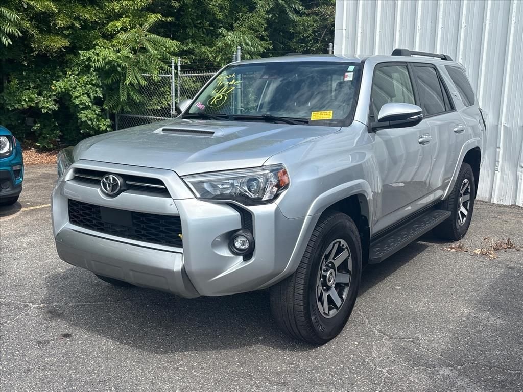 Used 2022 Silver Toyota TRD Off-Road Premium image 2