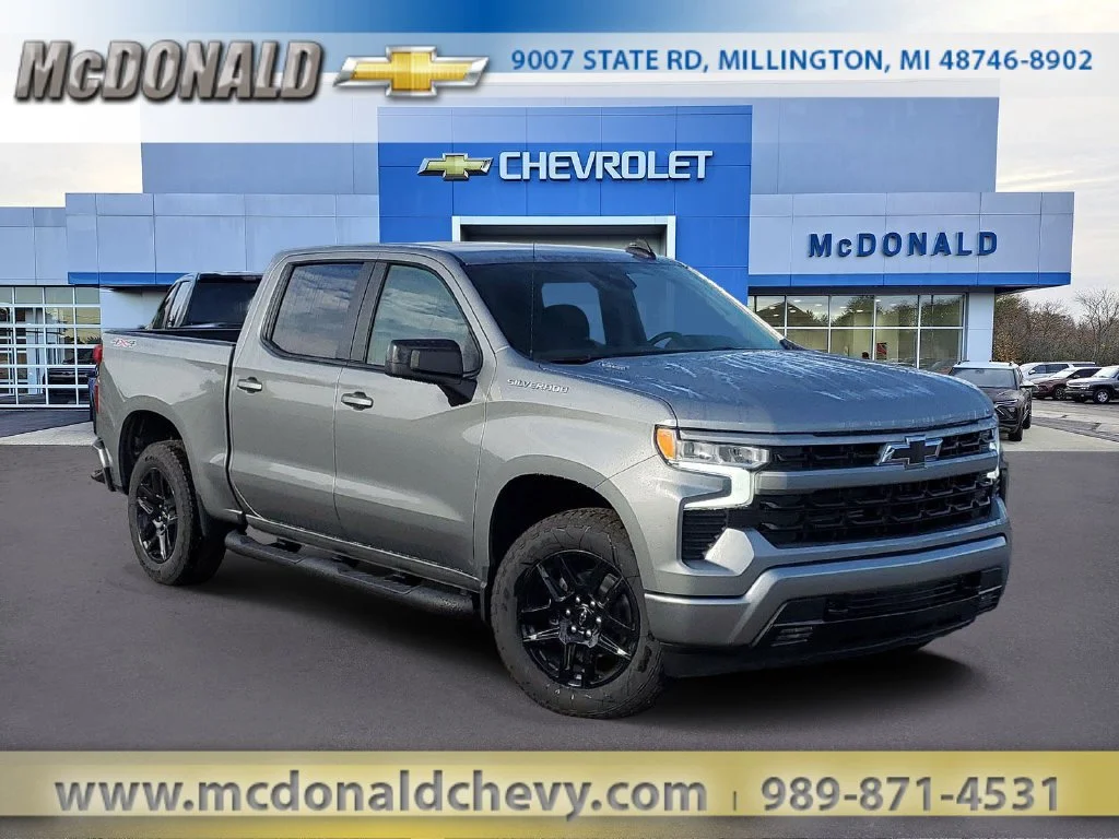 New 2026 Sterling Gray Metallic Chevrolet RST image 1