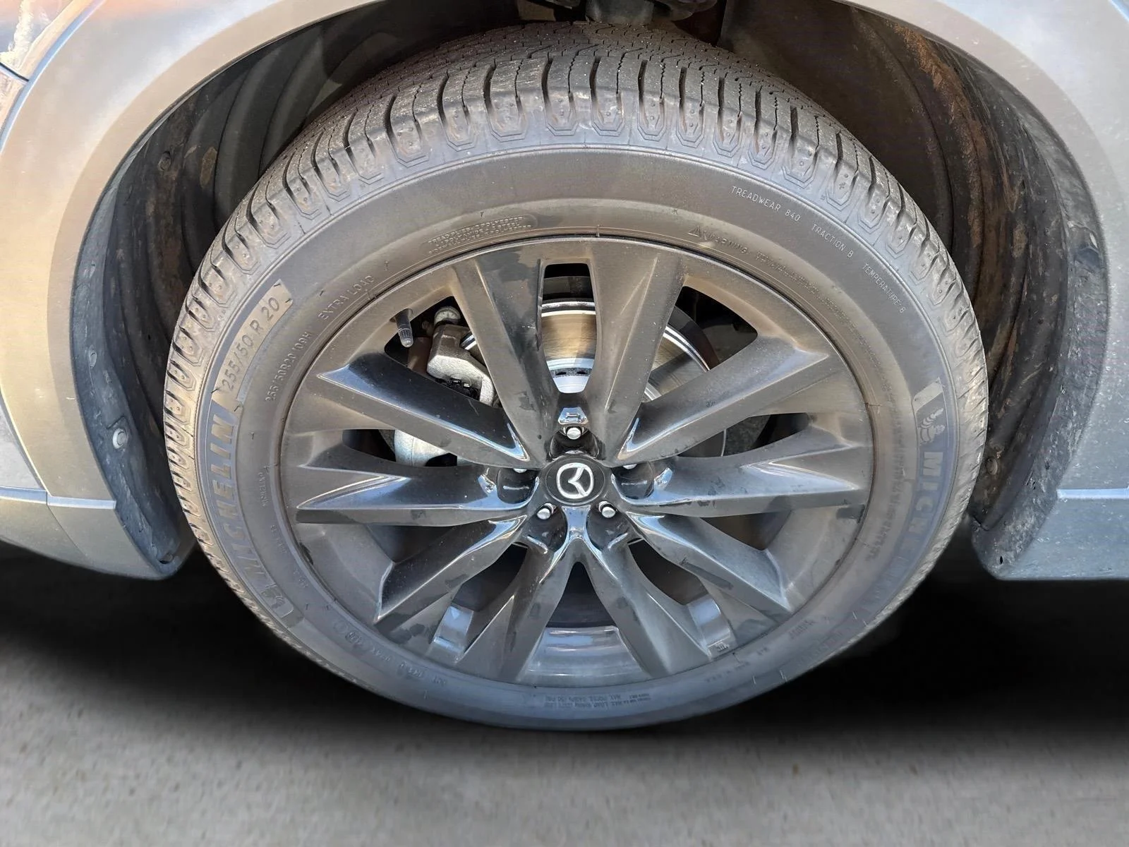 Used 2021 Polymetal Gray Mazda Carbon Edition image 3