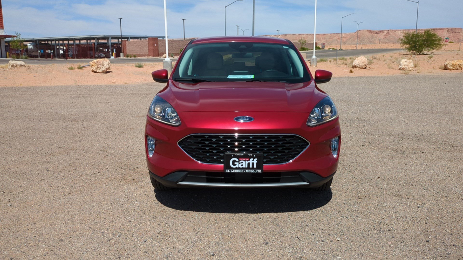 Used 2022 Red Metallic Ford SEL Plug-In Hybrid image 8