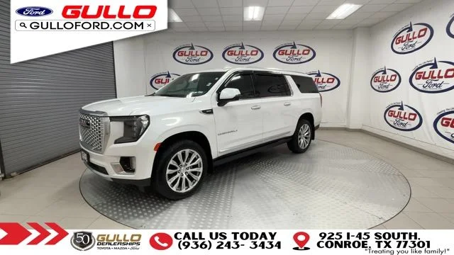 Used 2022 White Frost Tri-Coat GMC Denali image 4
