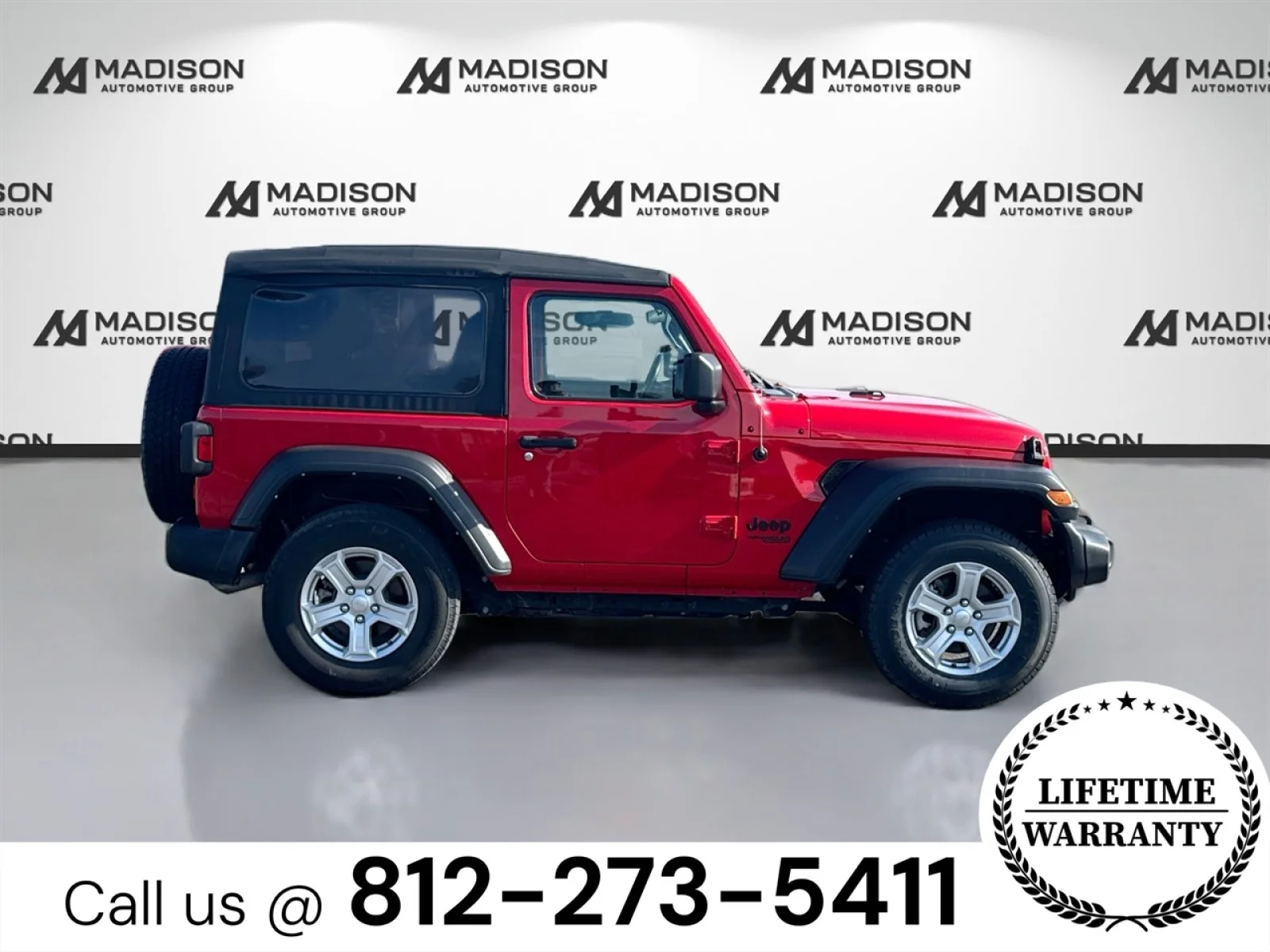 Used 2021 Red Jeep 80th Anniversary image 4