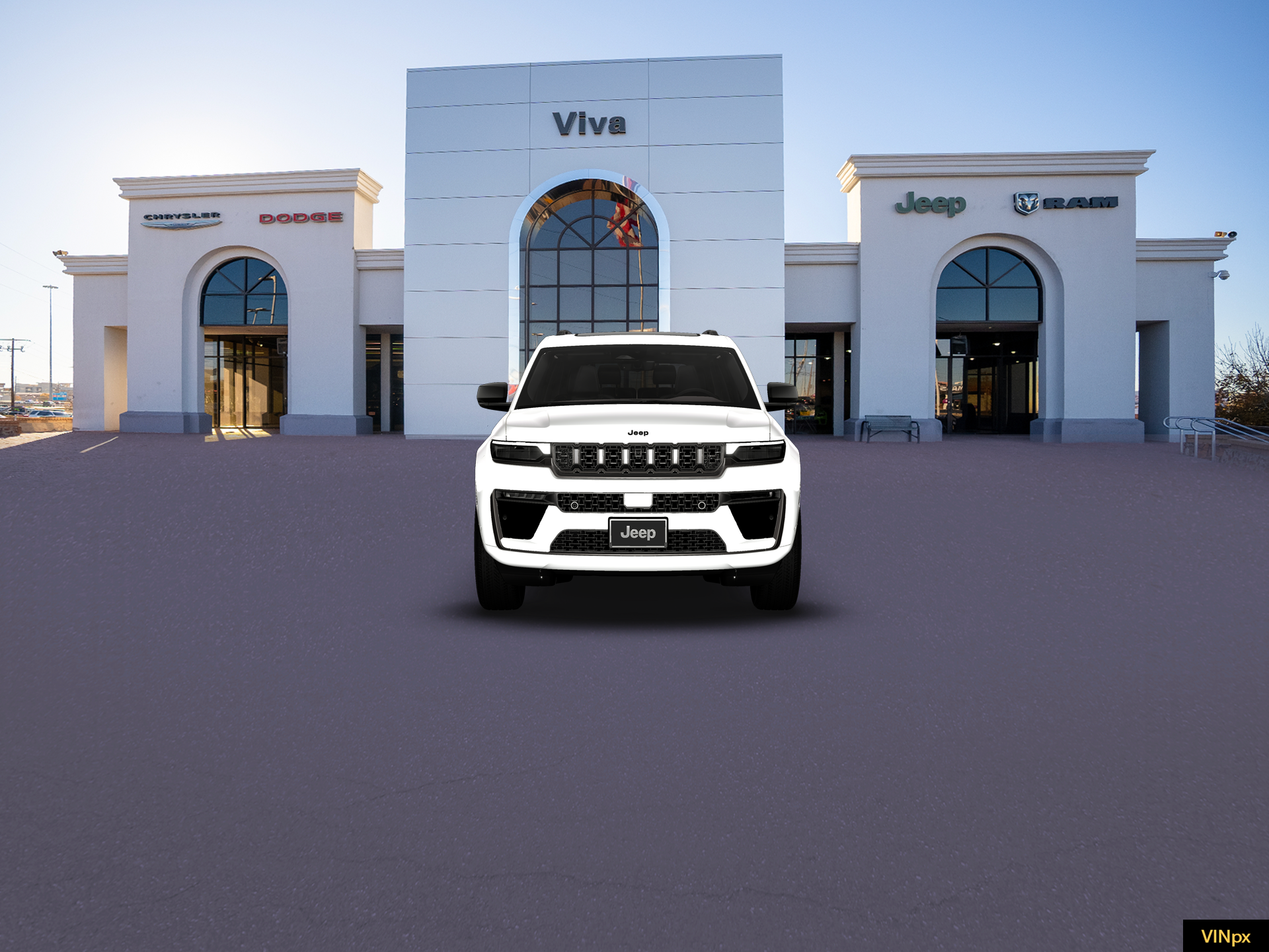 New 2026 Bright White Clear-Coat Exterior Paint Jeep Limited image 12