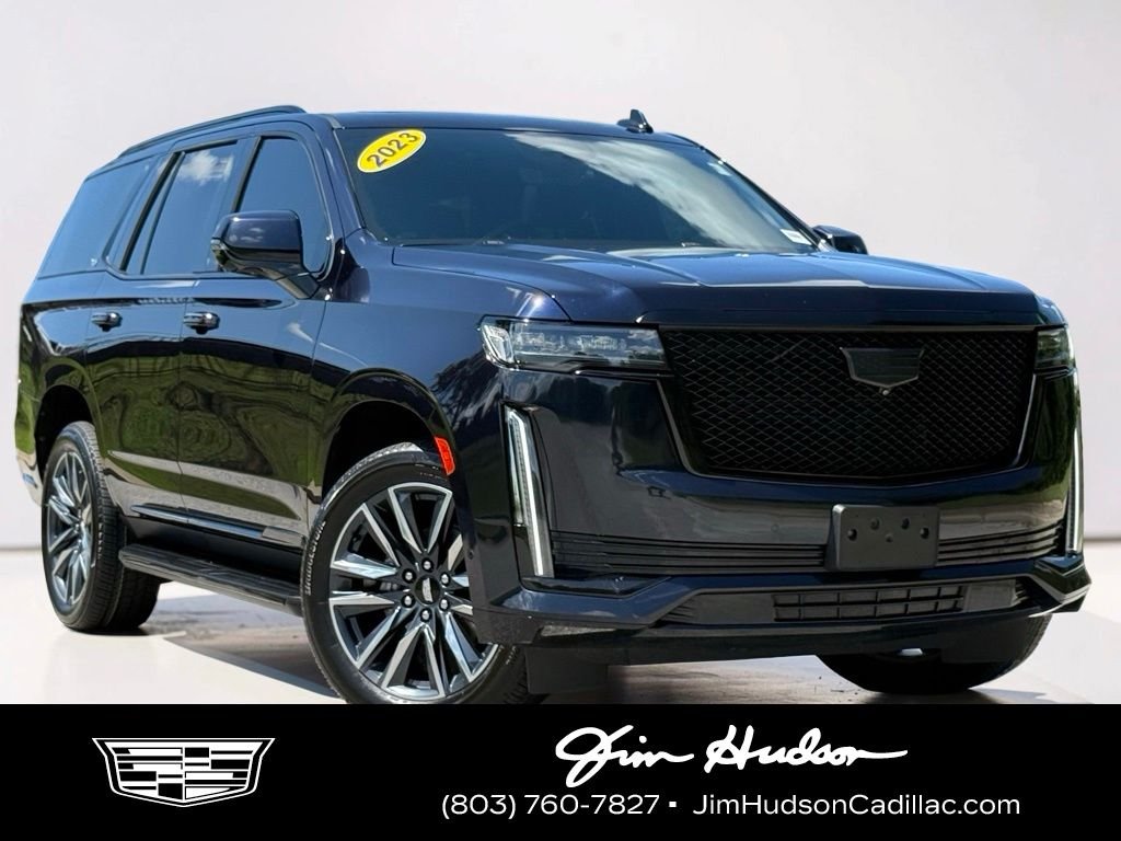 Used 2023 Blue Cadillac Sport image 1