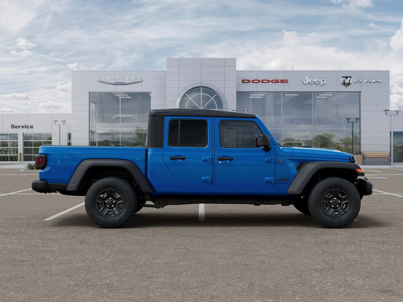 New 2026 Hydro Blue Pearl-Coat Exterior Paint Jeep Sport image 47