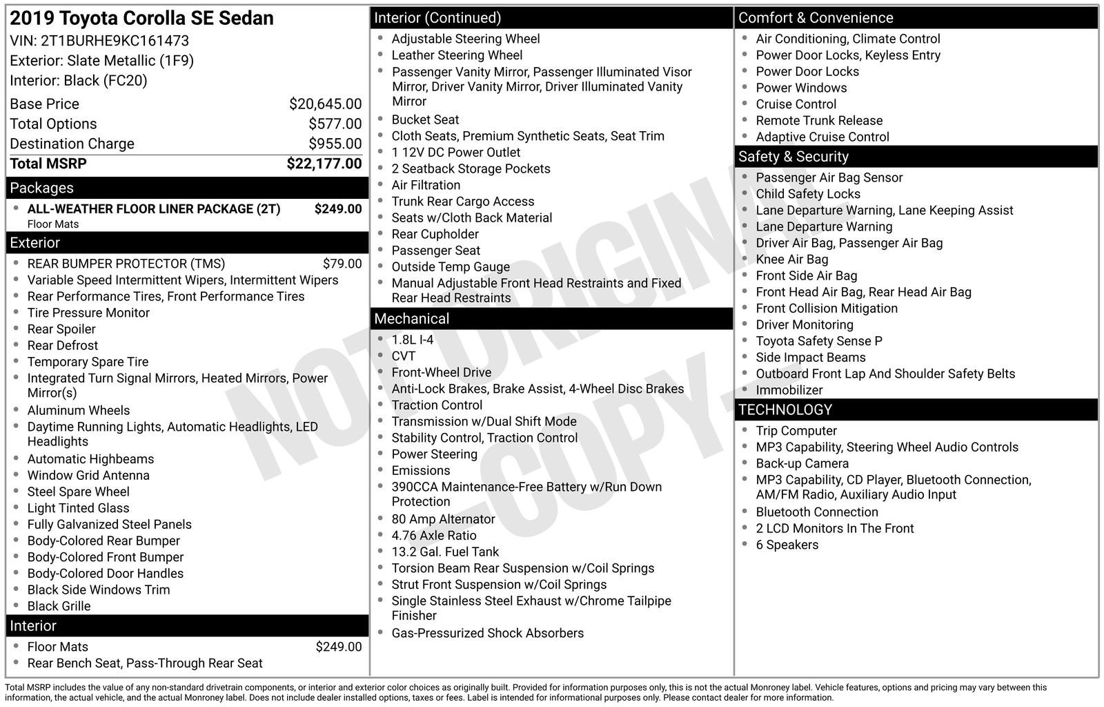 Used 2019  Toyota L image 7