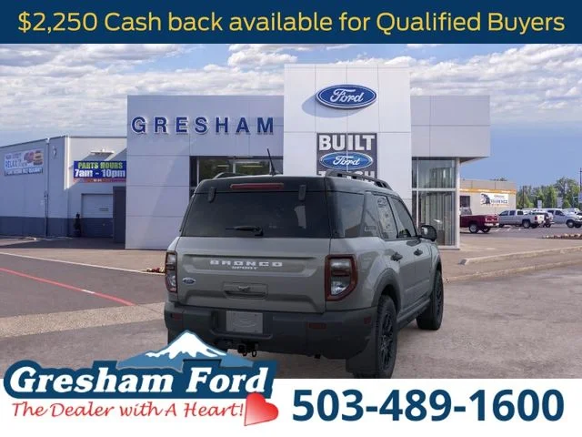 New 2026 Carbonized Gray Metallic Ford Badlands image 9