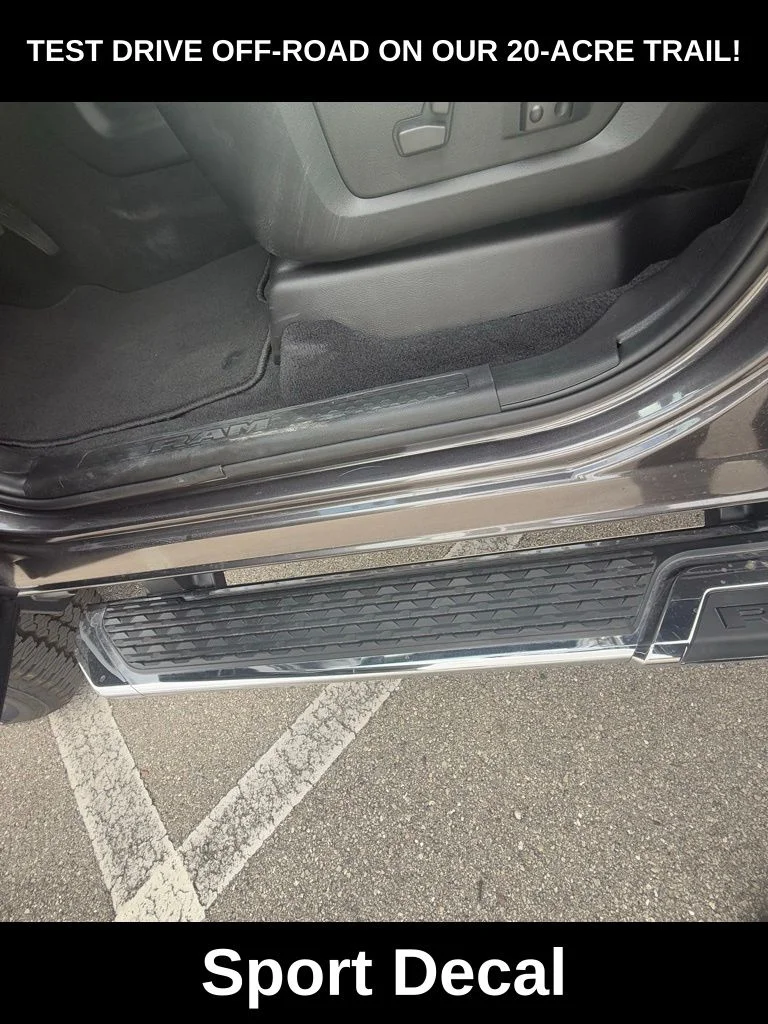 New 2026 Granite Crystal Metallic Clear-Coat Exterior Paint RAM Laramie image 29