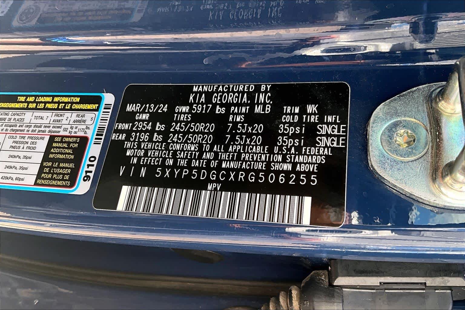 Certified Used 2024 Midnight Lake Blue Kia SX Prestige X-Line image 31