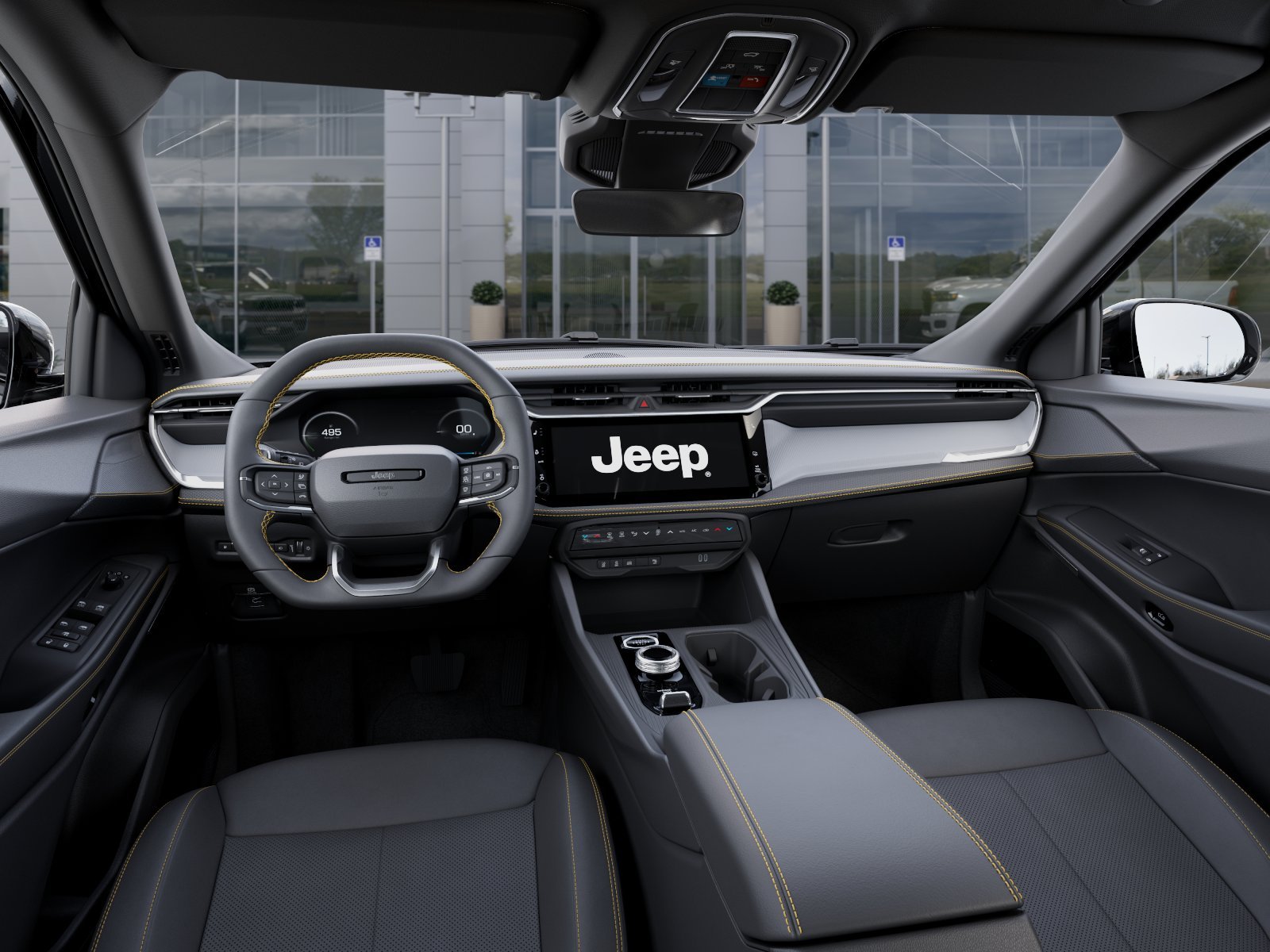 New 2026 Diamond Black Crystal Pearlcoat Jeep  image 45
