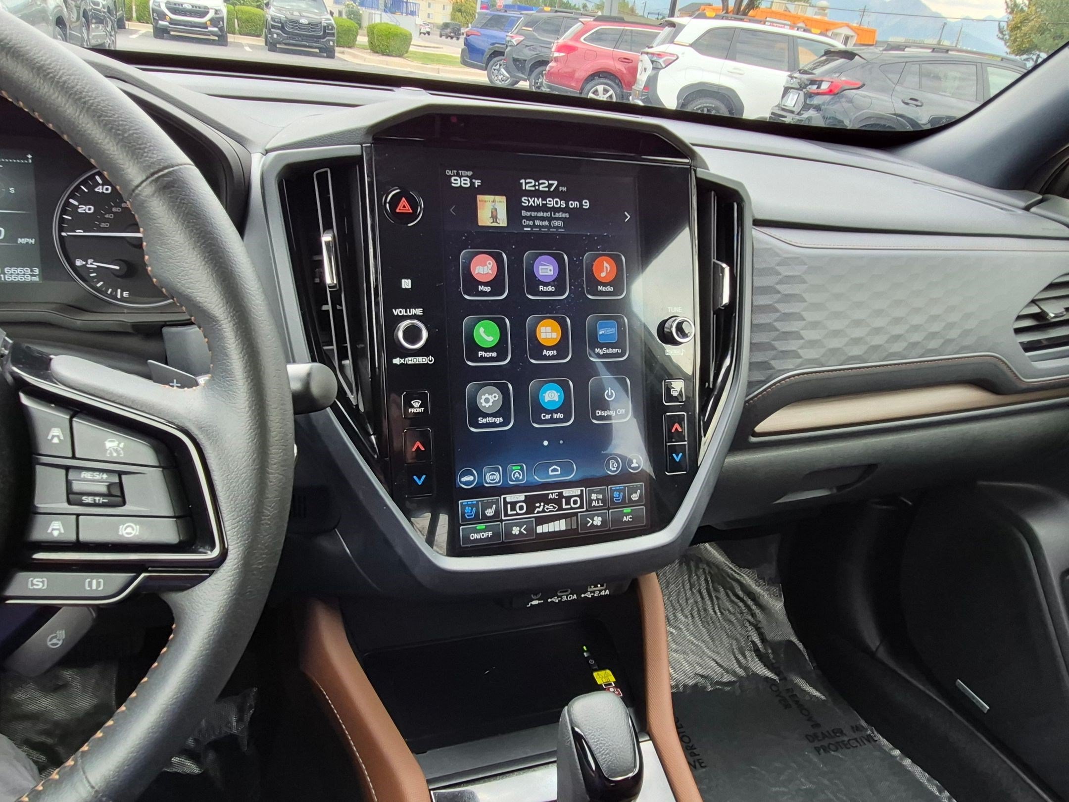 Certified Used 2025 River Rock Pearl Subaru Touring image 25