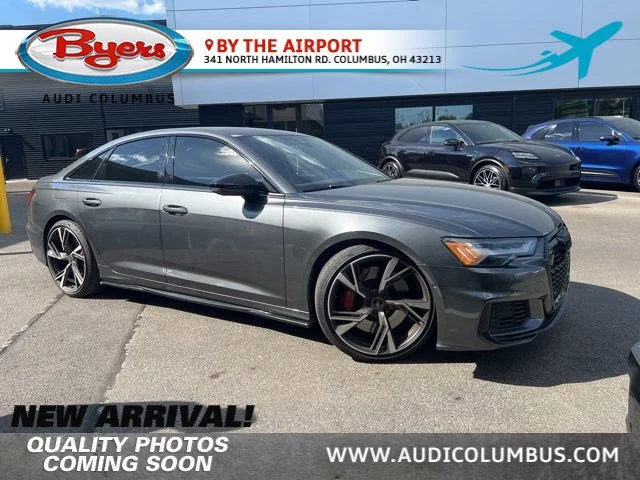 Used 2023 Daytona Gray Pearl Effect Audi Prestige image 1
