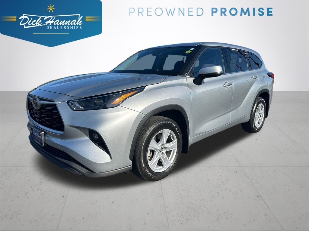 Used 2022 Celestial Silver Metallic Toyota LE image 1
