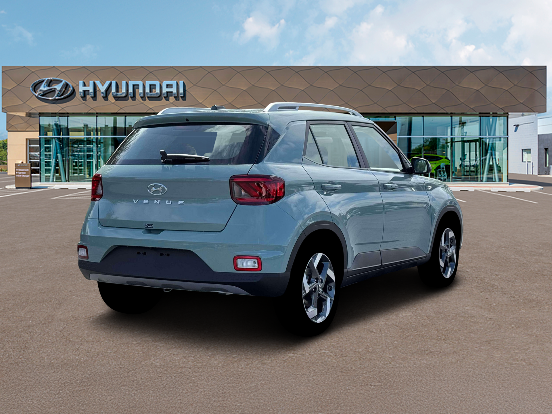 New 2026 Green Hyundai SEL image 7
