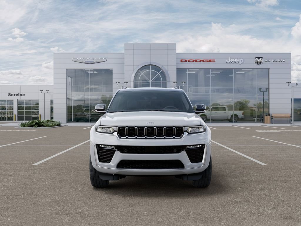 New 2026 Bright White Clear-Coat Exterior Paint Jeep Summit image 6