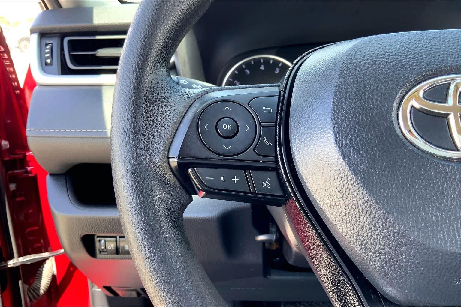 Used 2021 Ruby Flare Pearl Toyota LE image 23