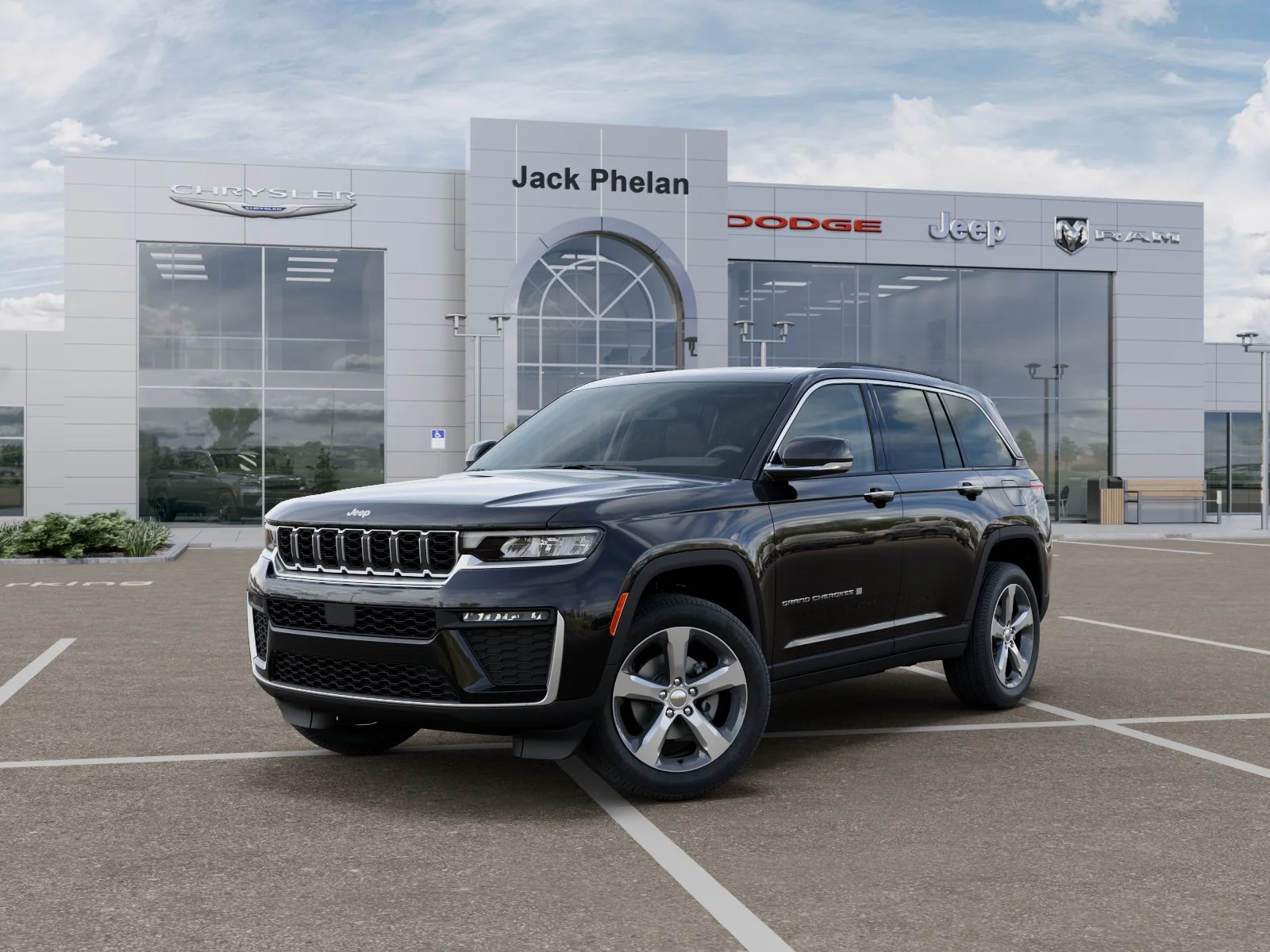New 2026 Diamond Black Crystal Pearlcoat Jeep Limited image 27