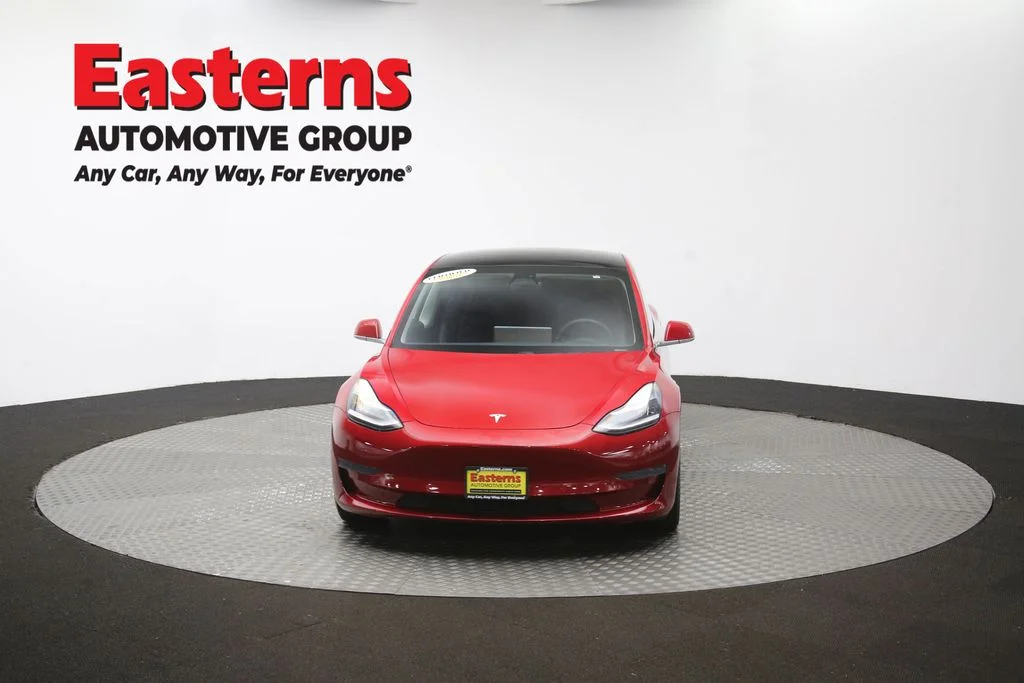 Used 2020 Red Tesla Standard image 48