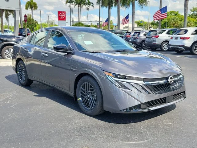 New 2026 Gun Metallic Nissan SV image 3