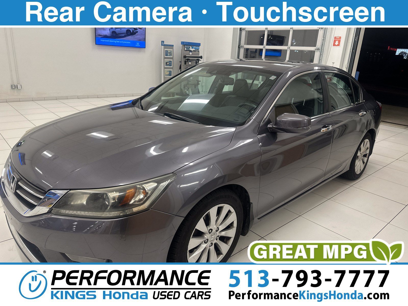 Used 2015 Modern Steel Metallic Honda EX-L image 1