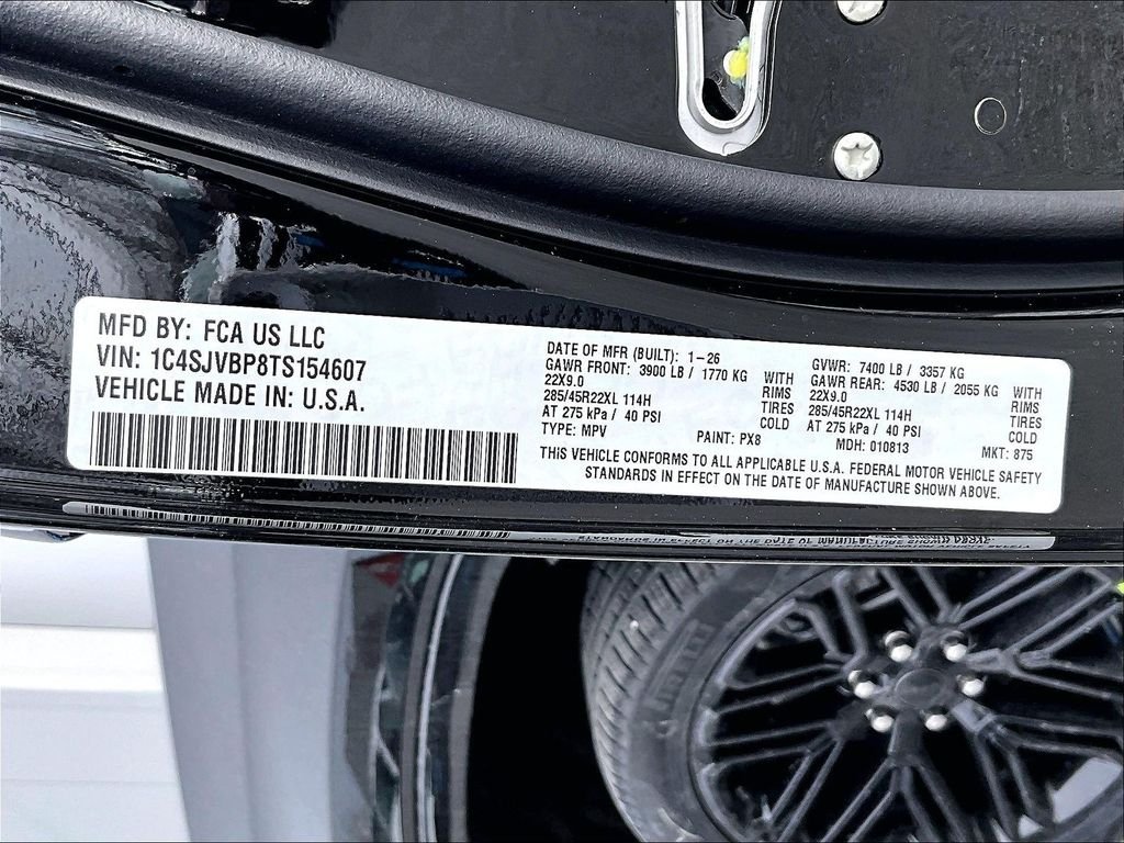 New 2026 High Gloss Black Jeep Limited Reserve image 17