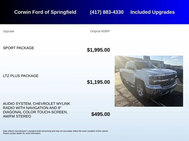 Used 2018 White Chevrolet LTZ image 5
