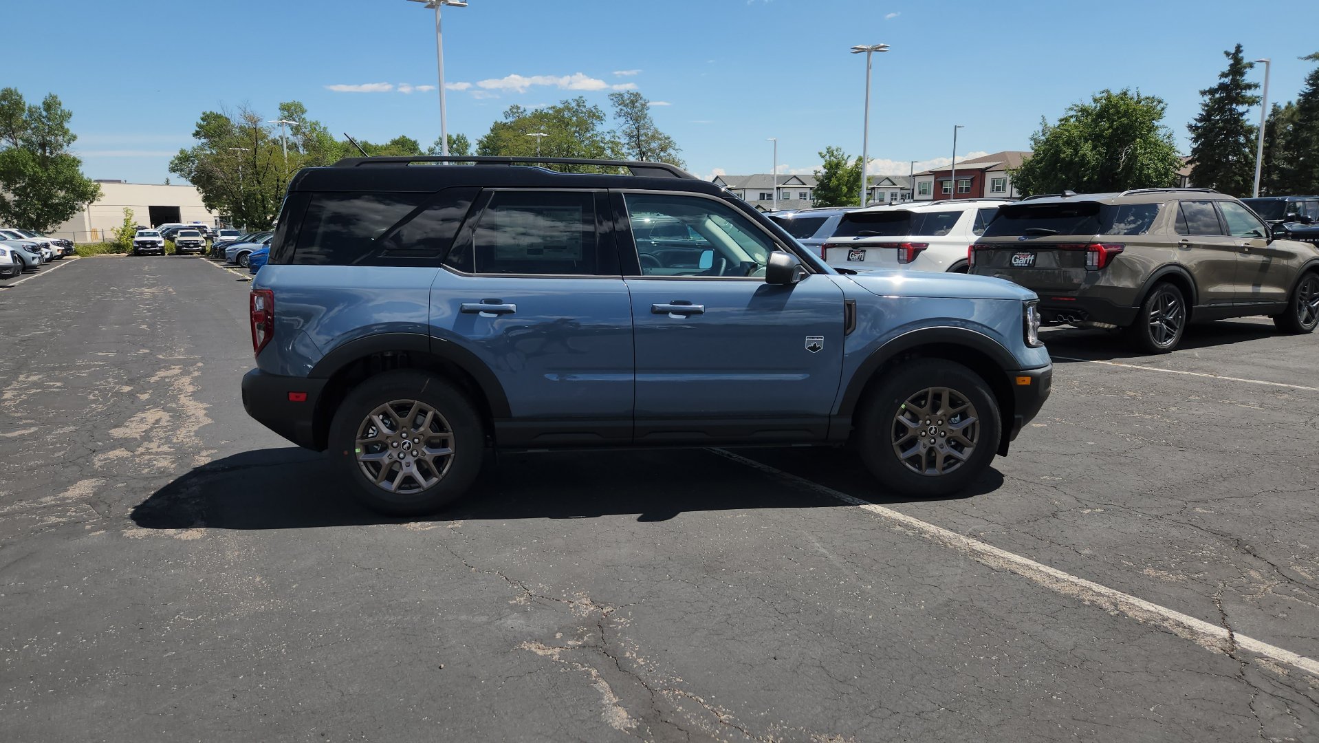 New 2026 Azure Gray Metallic Tri-Coat Ford Big Bend image 8