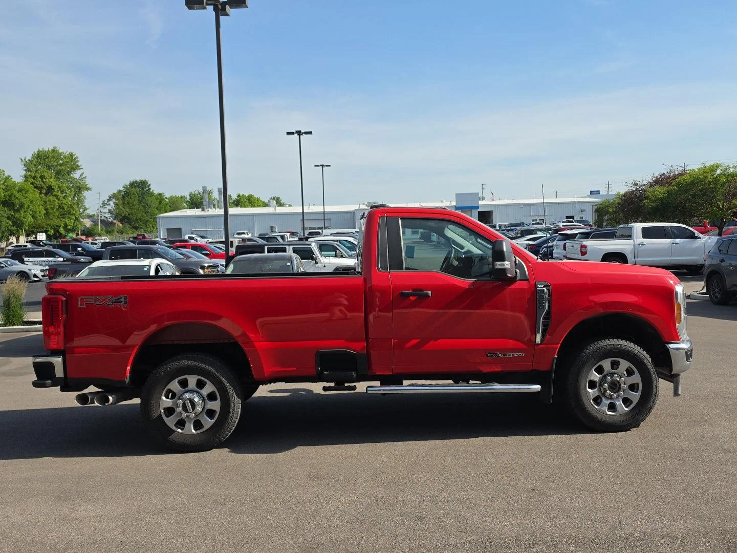 Used 2023 Race Red Ford XLT image 2
