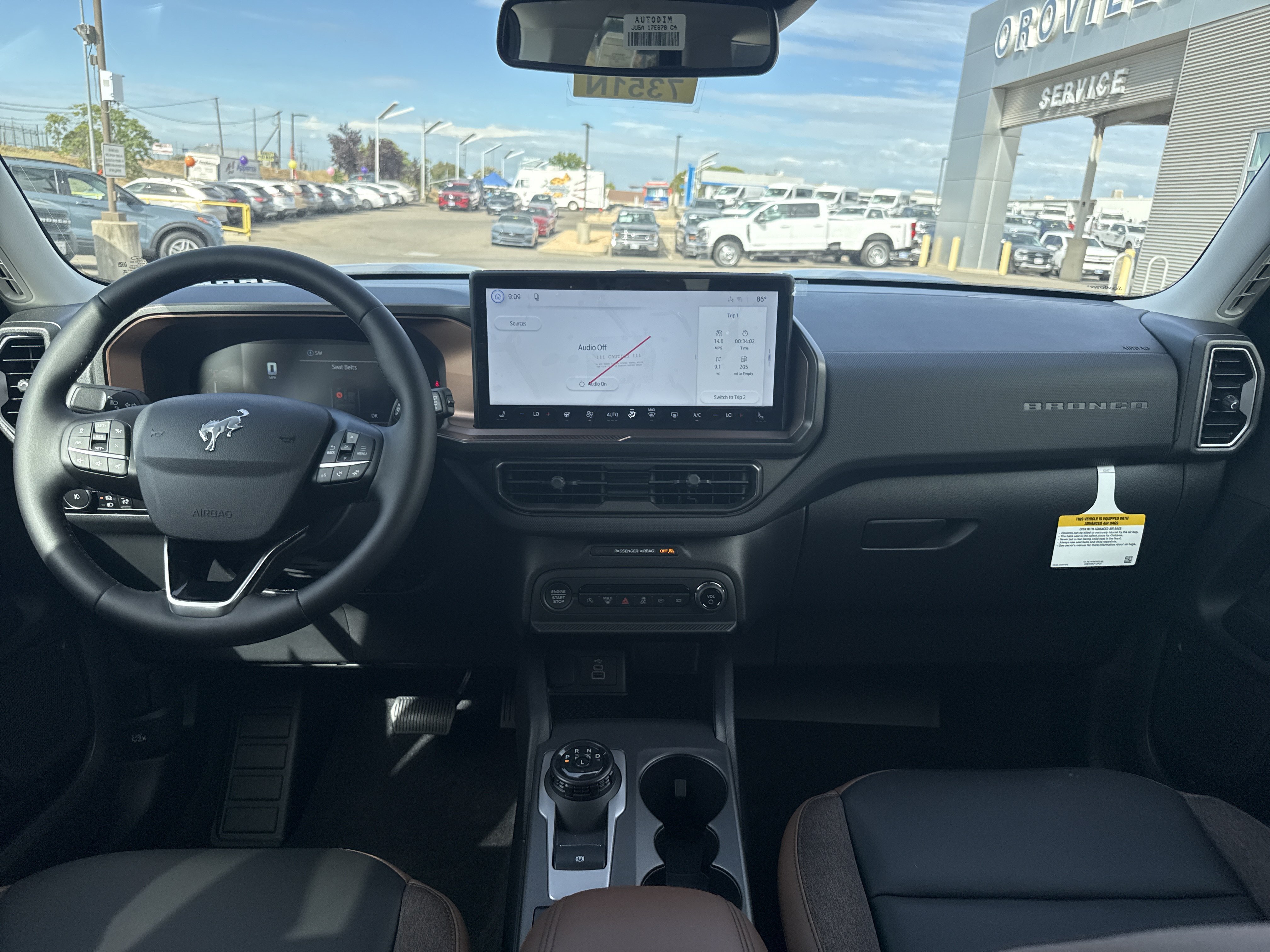 New 2026 Carbonized Gray Metallic Ford Outer Banks® image 14