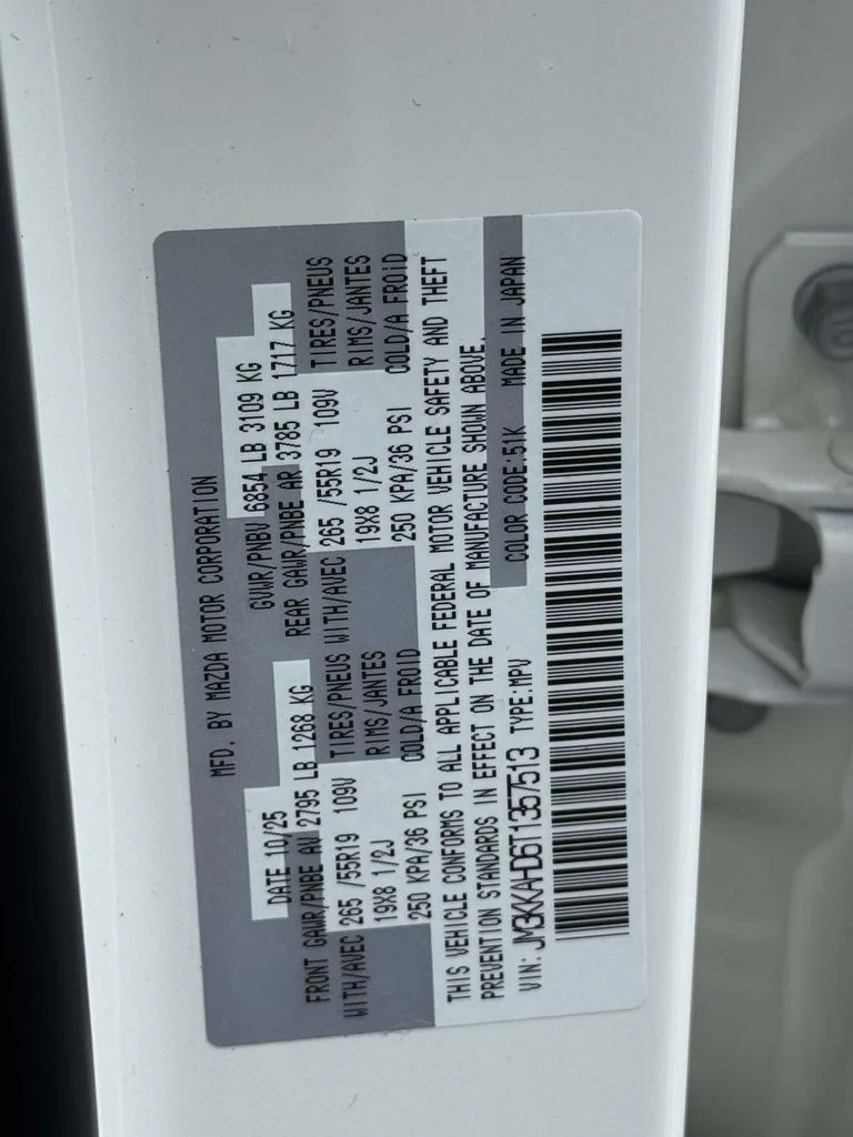Certified Used 2026 White Mazda 3.3 Turbo Select image 30