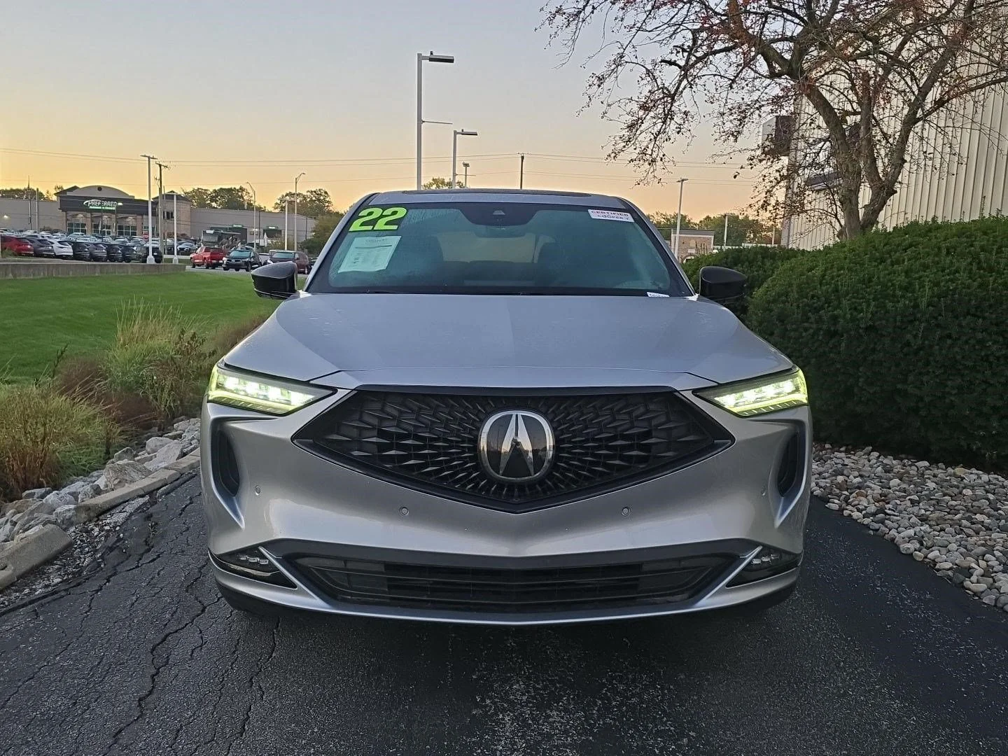 Used 2022 Lunar Silver Metallic Acura SH-AWD A-SPEC image 12