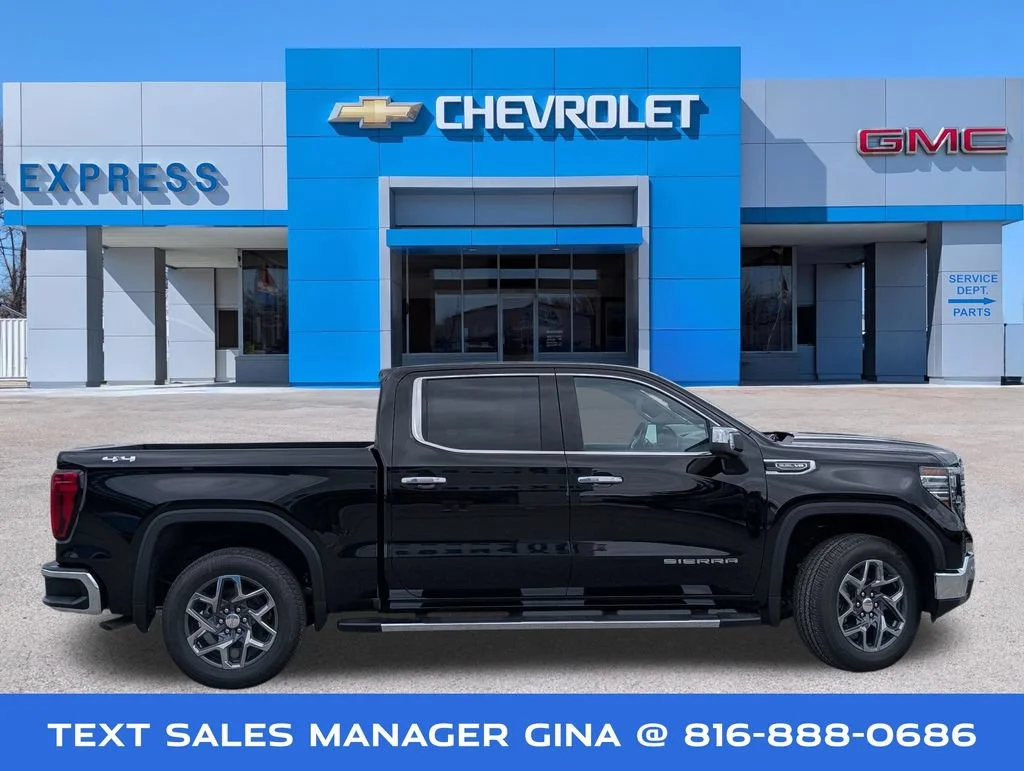New 2026 Onyx Black GMC SLT image 2