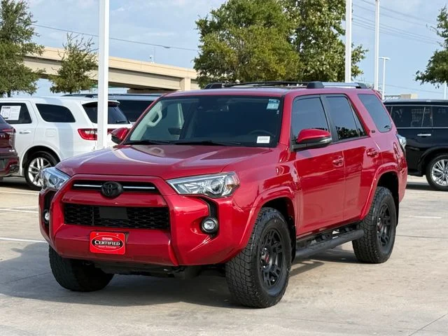 Certified Used 2023 BARCELONA RED MET. Toyota SR5 Premium image 9