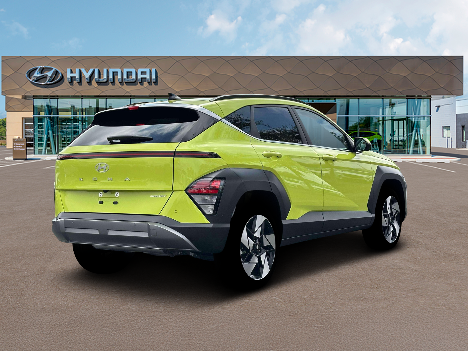 New 2026 Yellow Hyundai Limited AWD image 7