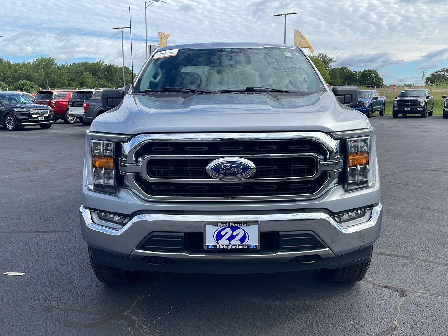 Certified Used 2022 Iconic Silver Ford XLT image 8