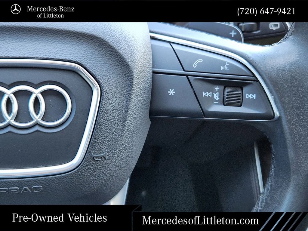 Used 2021 Blue Audi 55 Premium Plus image 30