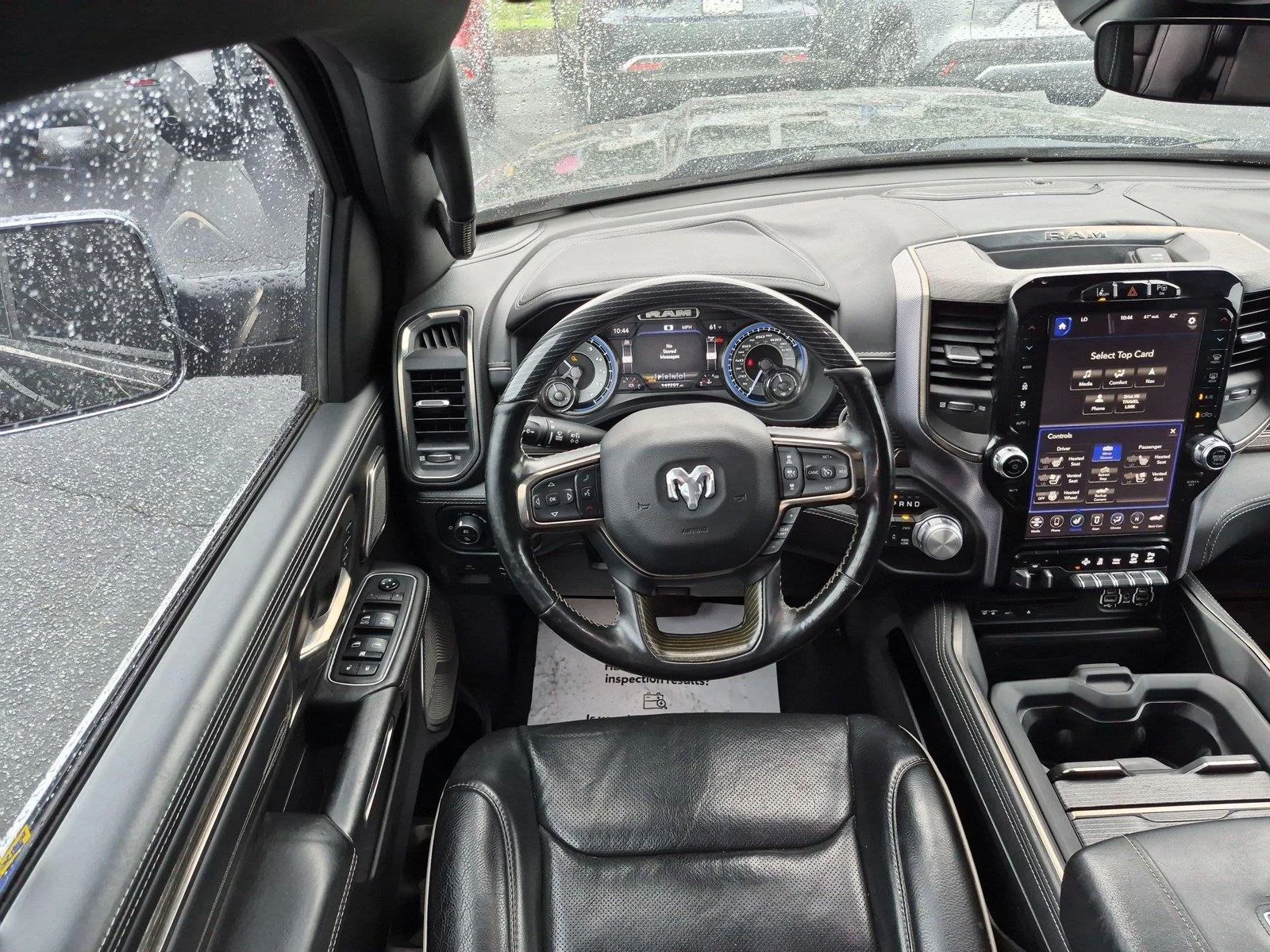 Used 2019 Diamond Black Crystal Pearlcoat Ram Limited image 33