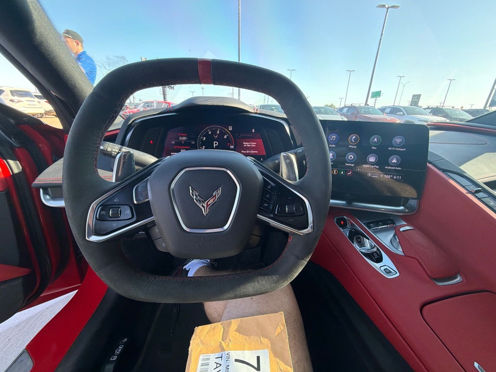 Used 2021 Torch Red Chevrolet Stingray image 12