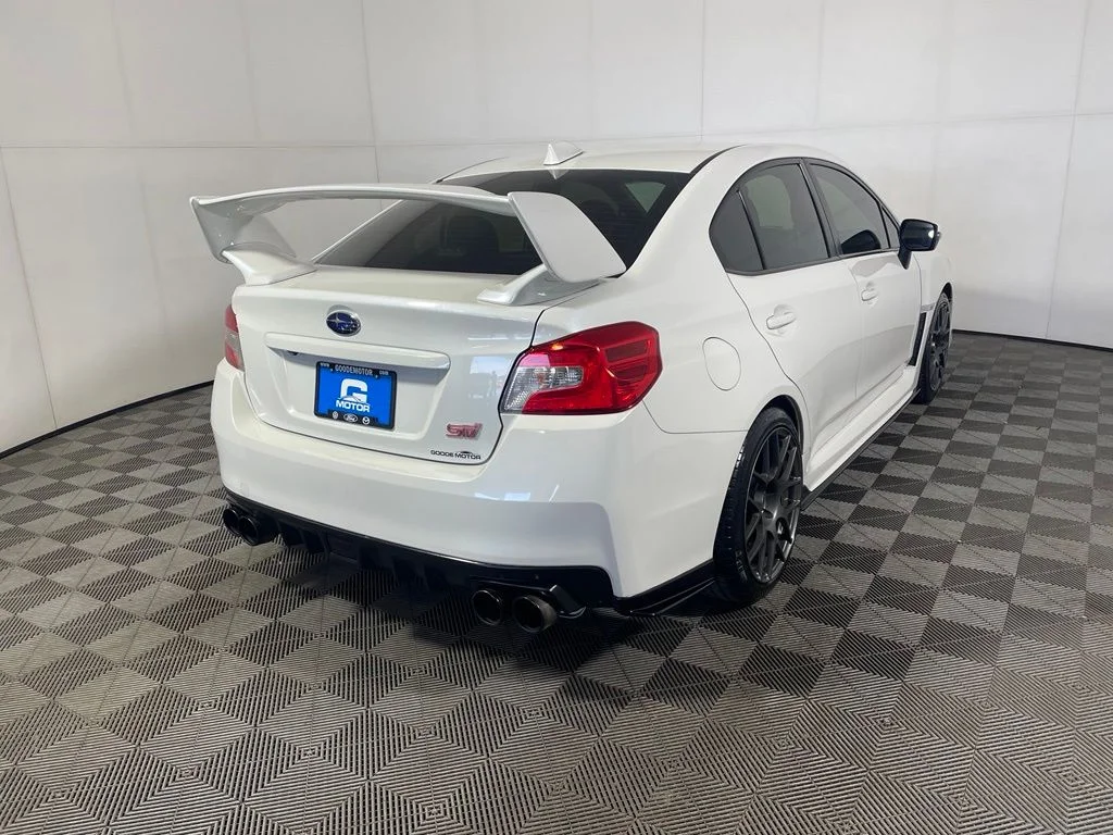 Used 2015 White Subaru WRX STi image 7