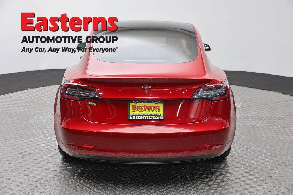 Used 2019 Red Tesla Standard image 6