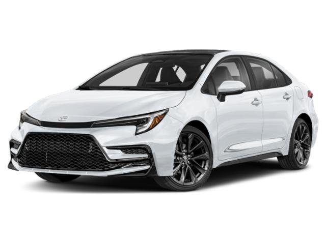 New 2026 Wind Chill Pearl with Midnight Black Metallic roof Toyota XSE image 1