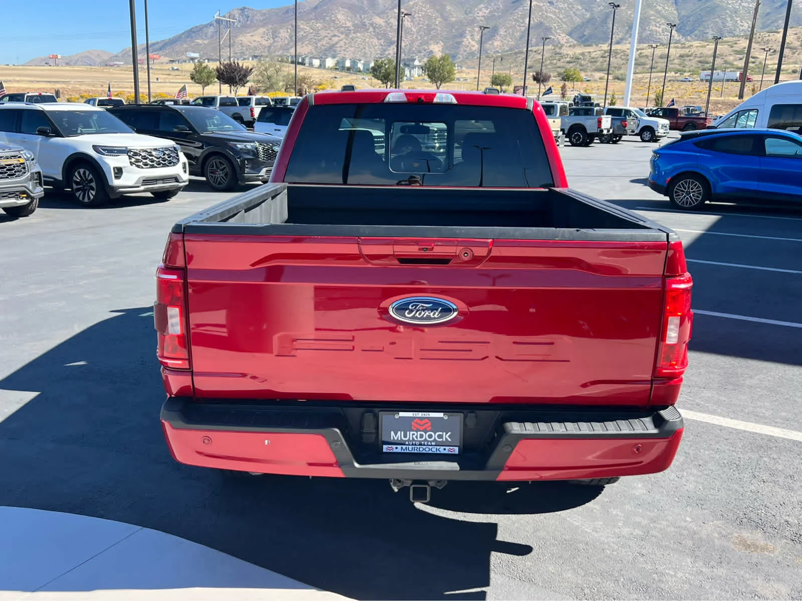 Certified Used 2022 Rapid Red Metallic Tinted Clearcoat Ford XLT image 9