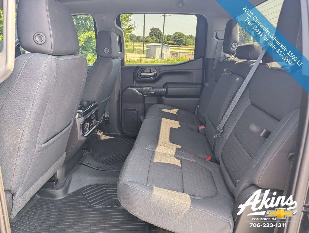 Used 2022 Black Chevrolet LT Trail Boss image 13