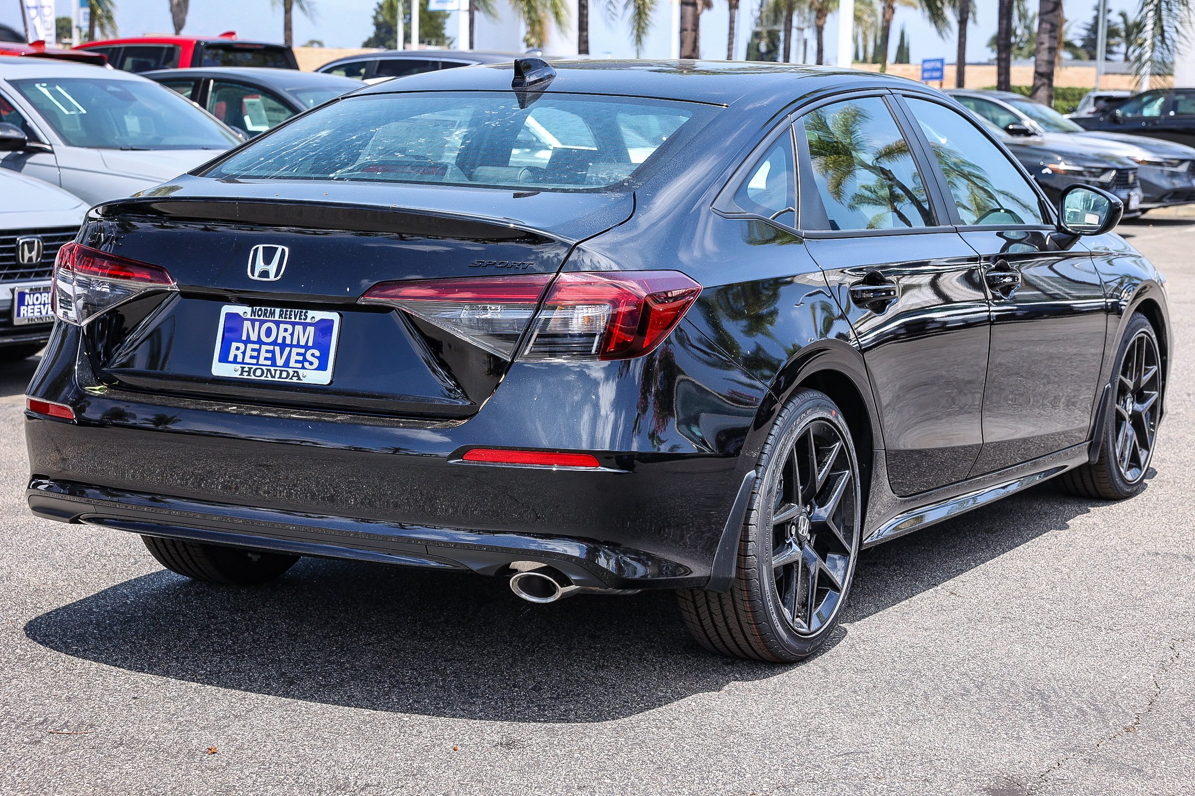 New 2026 Crystal Black Pearl Honda Sport CVT image 6