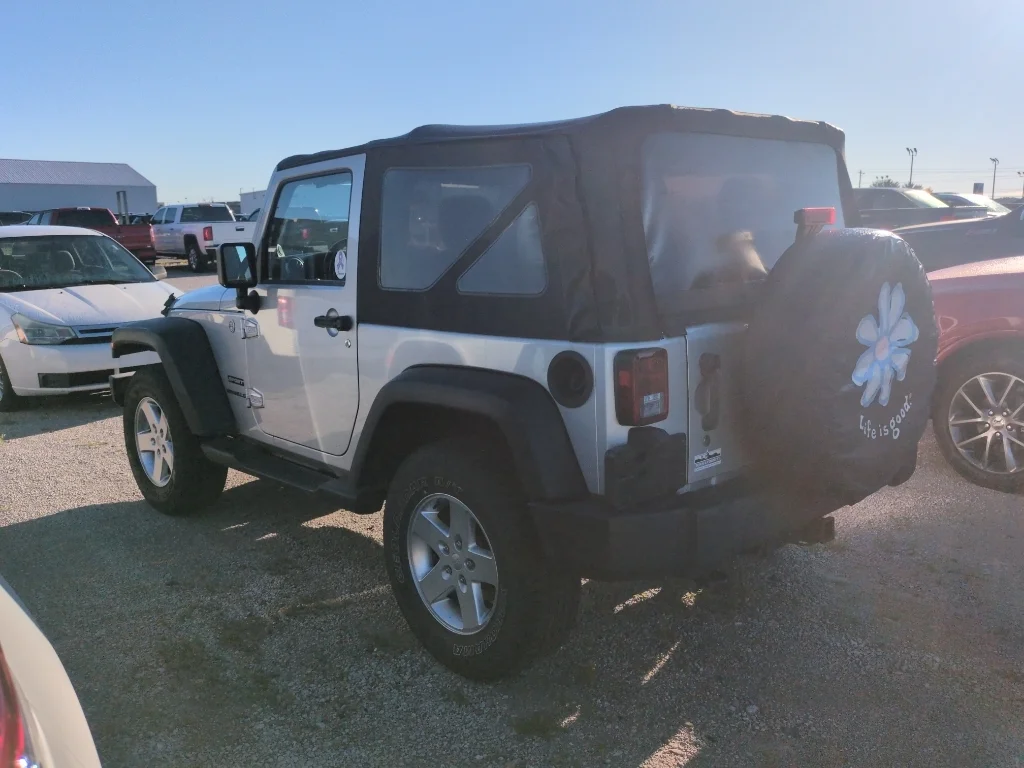 Used 2012 Bright Silver Metallic Clearcoat Jeep Sport image 8