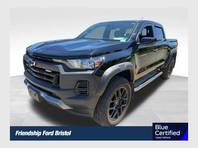 Certified Used 2023 Black Chevrolet Trail Boss image 1