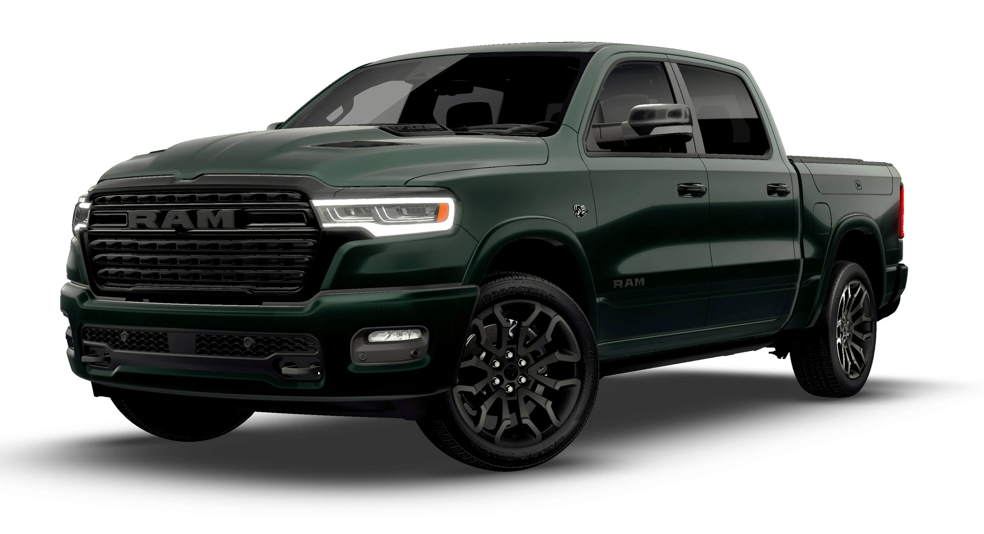 New 2026 Serrano-Green Metallic Exterior Paint RAM Limited image 13