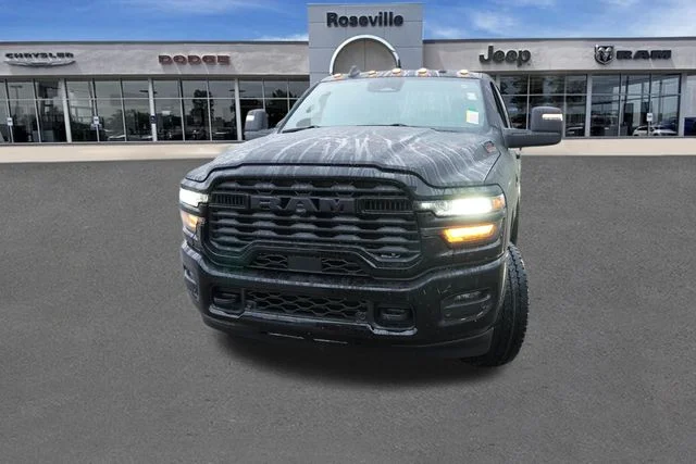 New 2026 Diamond Black Crystal Pearlcoat RAM Big Horn image 8