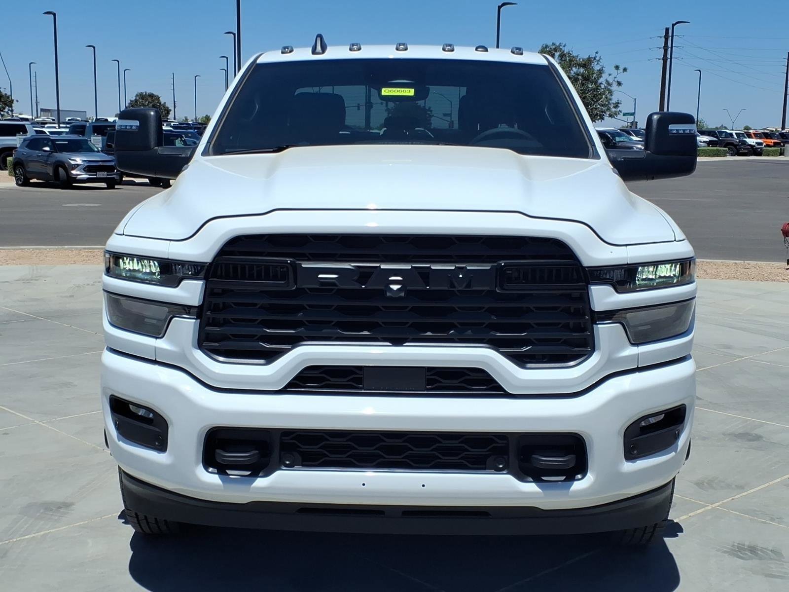 New 2026 Bright White Clear-Coat Exterior Paint RAM Big Horn image 2
